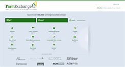 Desktop Screenshot of farmexchange.com